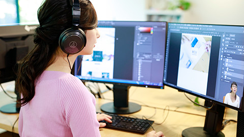 動画授業を見ながら自分のペースで
学ぶから、スキルがしっかり身に付きます。