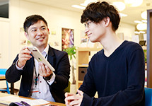 キャリア相談の様子