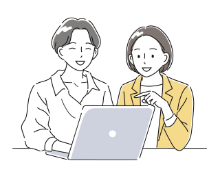 指導をする様子