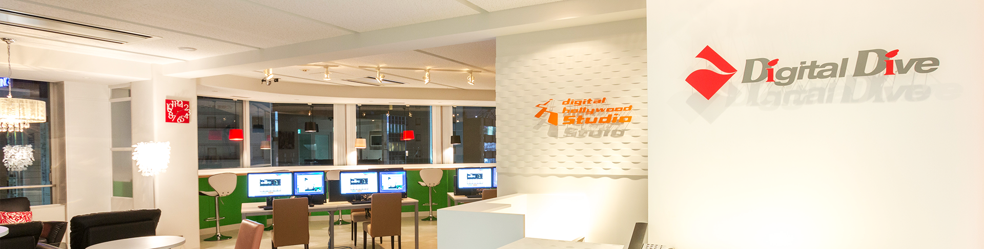 デジタルハリウッドSTUDIO名古屋の内観