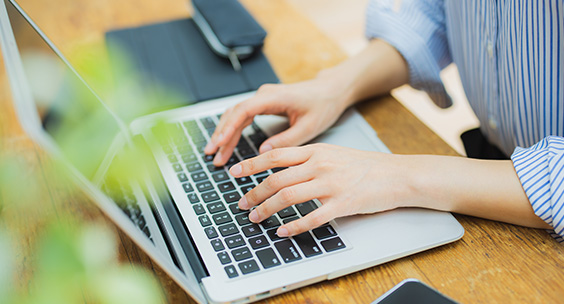 オンライン学習の様子